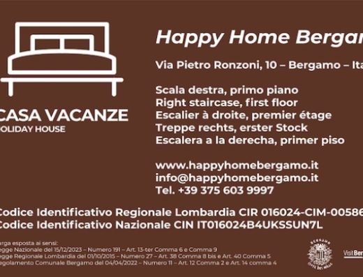 HAPPY HOME BERGAMO CON GARAGE